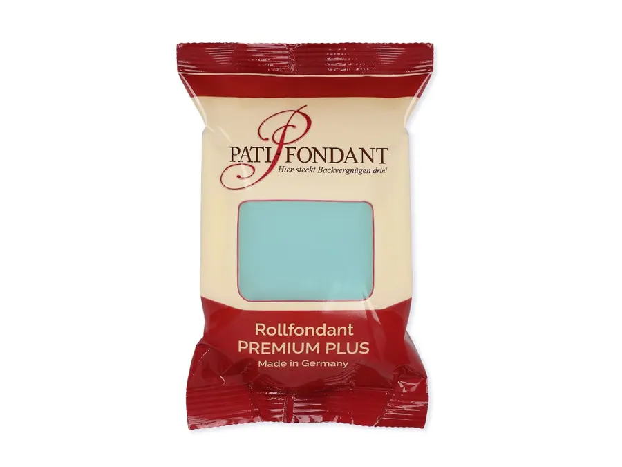Německá potahovací hmota PATI PREMIUM baby modrá 250g