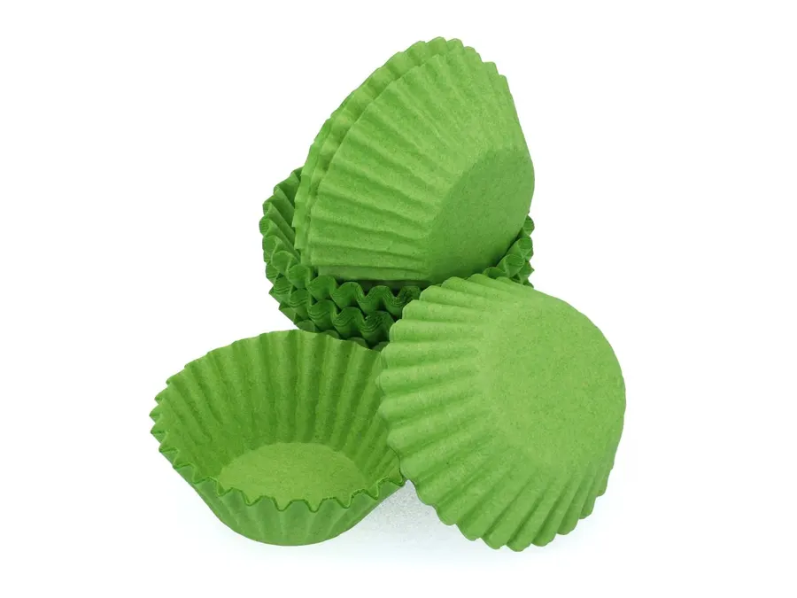 Zelené mini košíčky na pralinky Cake Masters