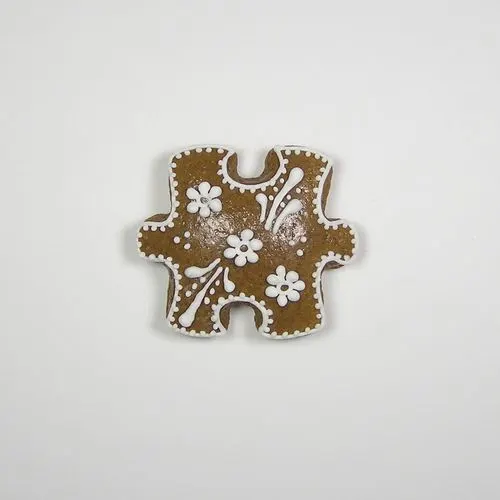 Nerezové vykrajovátko ve tvaru dílku puzzle
