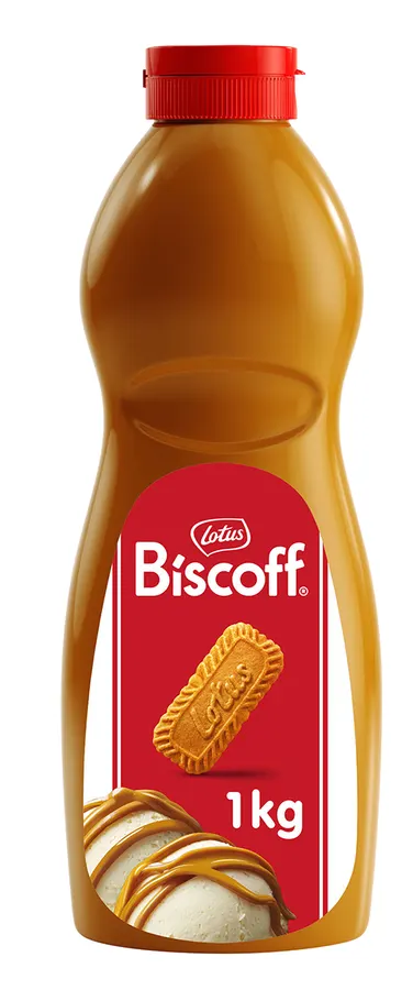 Láhev s karamelovým toppingem Lotus Biscoff 1 kg