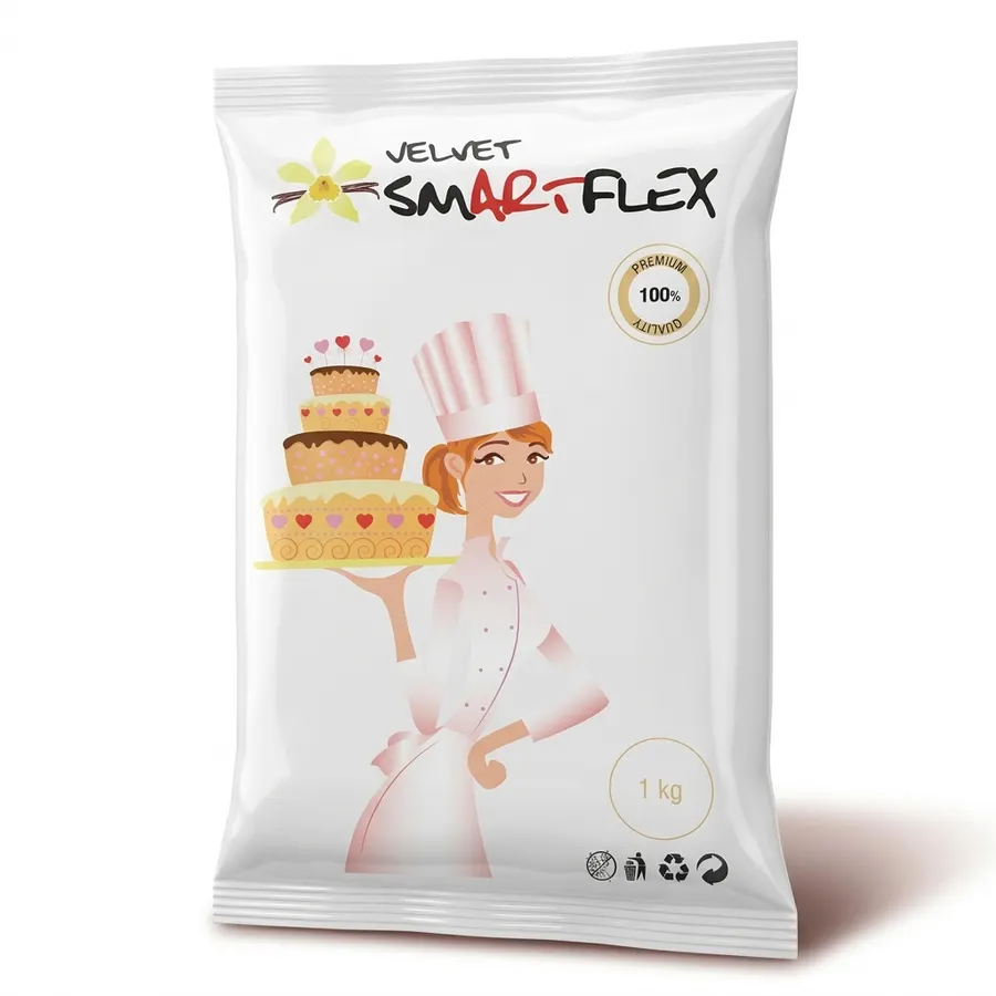 Balení vanilkového fondánu Smartflex Velvet 1 kg