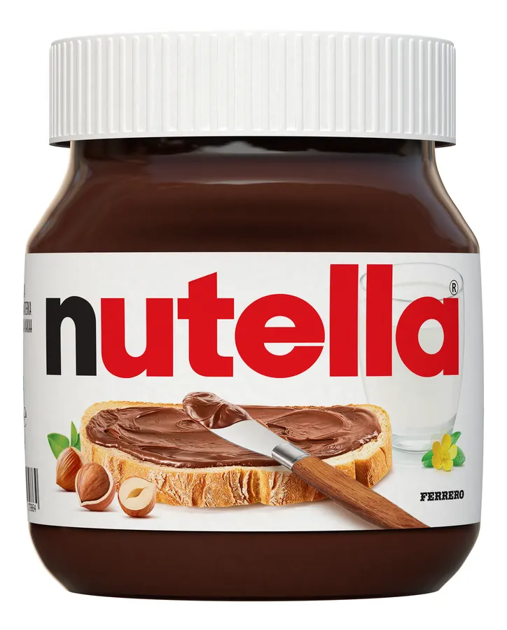 Sklenice lískooříškové pomazánky Nutella 600 g s kakaem