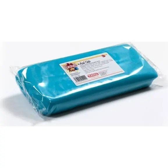 Nebesky modrá potahovací hmota Kelmy balení 1 kg