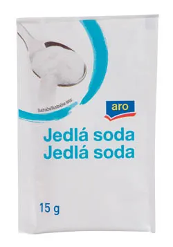Sáček jedlé sody aro s hmotností 15 gramů