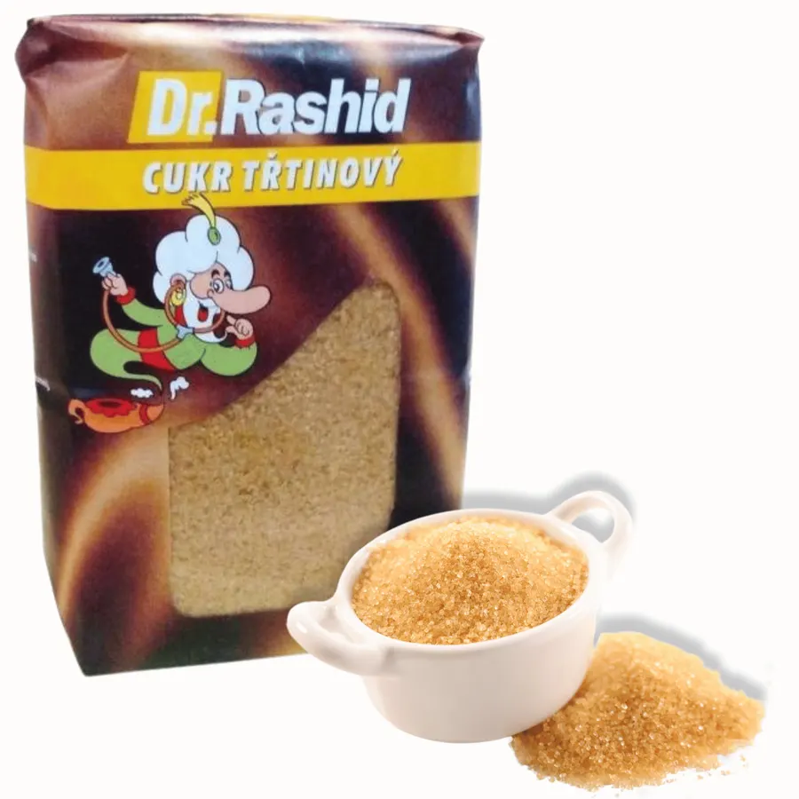 Balení třtinového cukru Dr. Rashid 1 kg