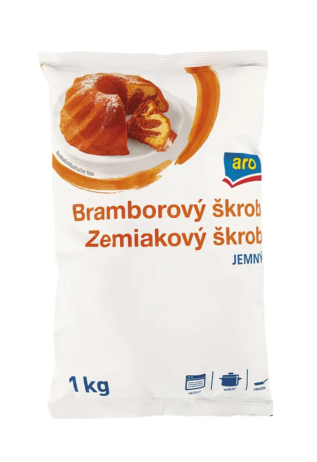 Bramborový škrob ARO v kilogramovém balení