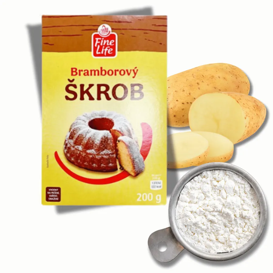Balení bramborového škrobu Fine Life 200 g