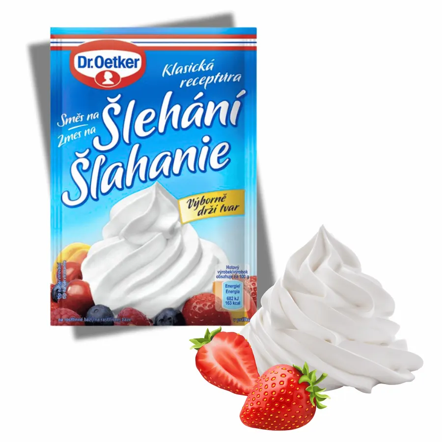 Sáček instantní šlehačky v prášku Dr. Oetker 45g