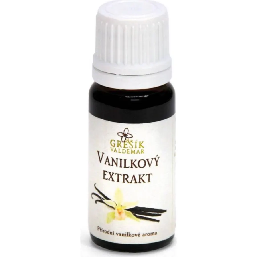 Lahvička s vanilkovým extraktem Grešík 10 ml