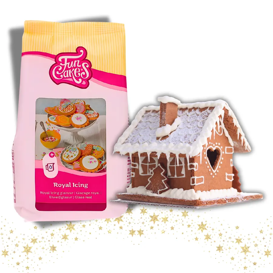 Balení sypké směsi královská glazura FunCakes 450g