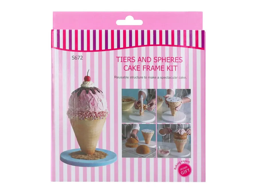 Plastový separační stojánek Cake Masters pro převislé dorty