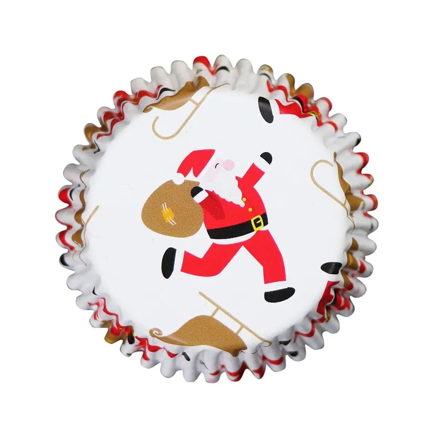 Vánoční košíčky na muffiny PME Santa a sáně