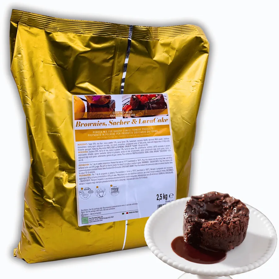 Balení bezlepkové směsi na brownies Madame Loulou 2,5 kg