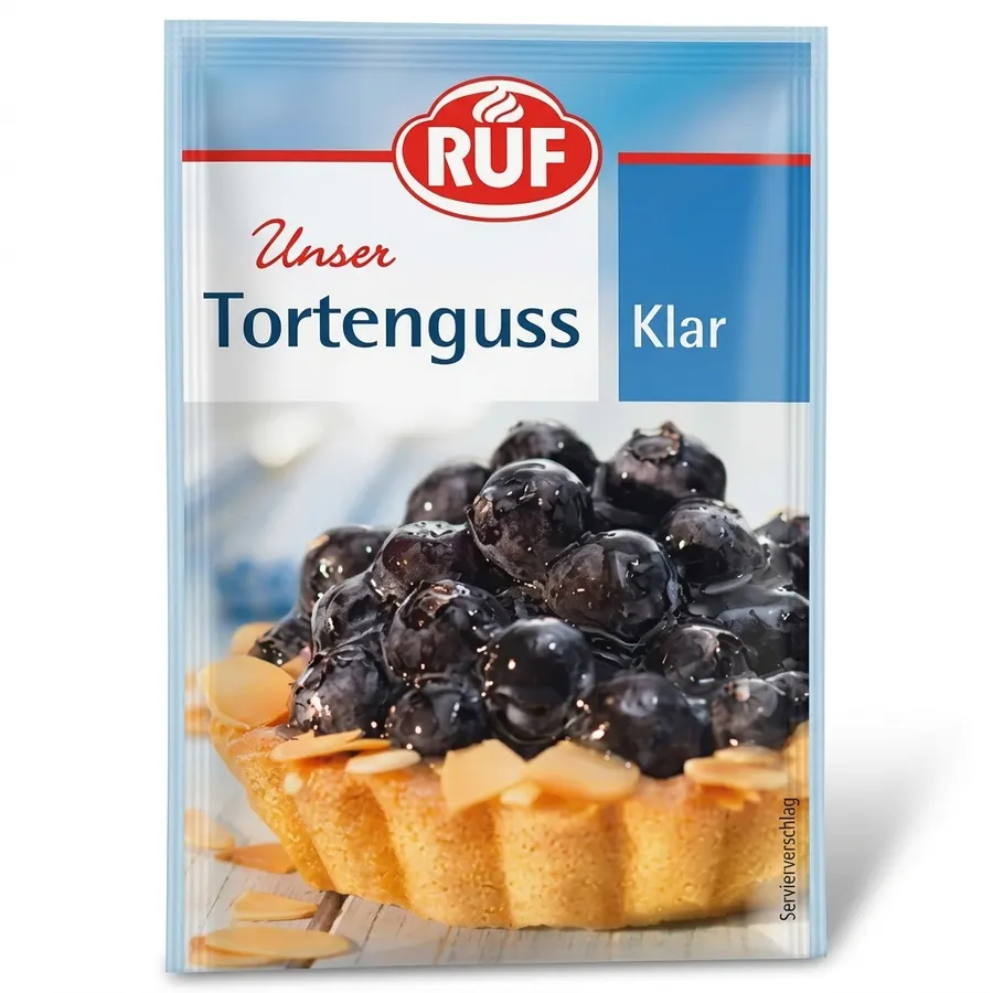Sáčky s čirou práškovou želatinou RUF