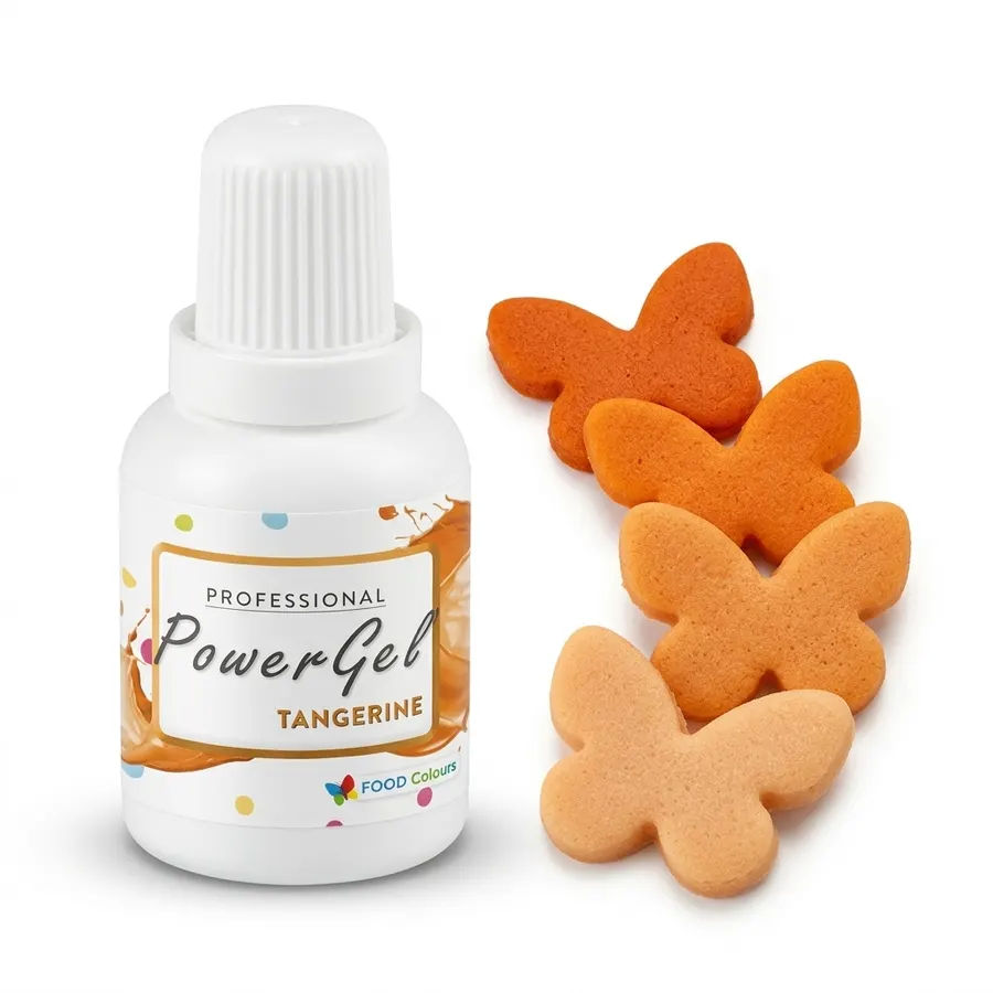 Gelová potravinářská barva Food Colours PowerGel mandarinková Tangerine
