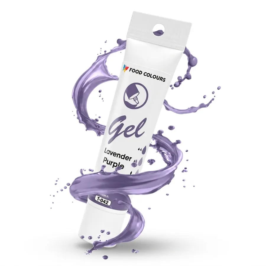 Tuba gelové barvy Food Colours Levander Purple 30g