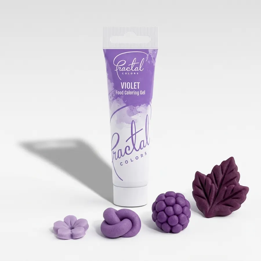 Kelímek s fialovou gelovou barvou Fractal Violet