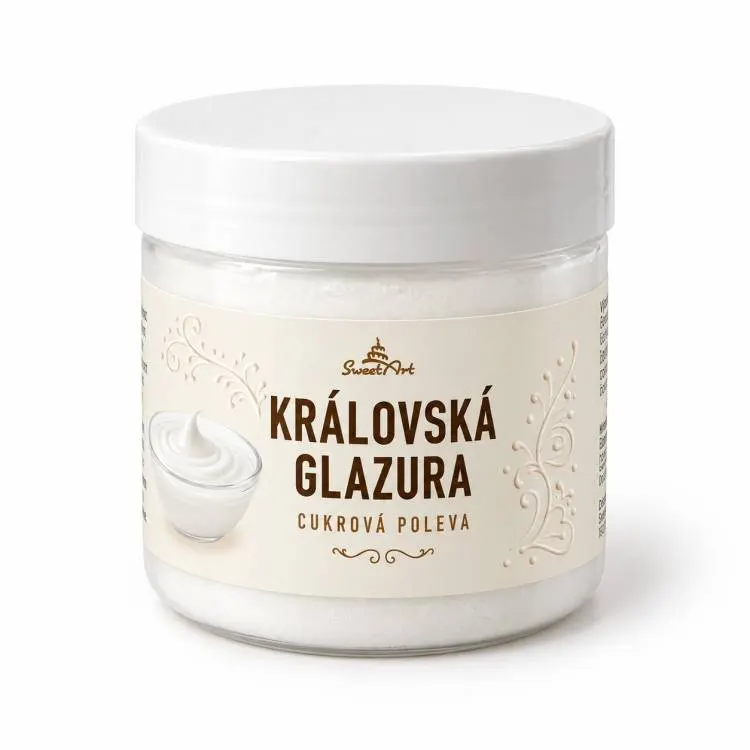 Balení královské glazury na perníčky SweetArt 100 g