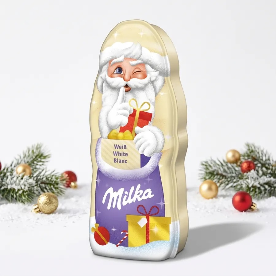 Milka Mikuláš z bílé čokolády 45 g