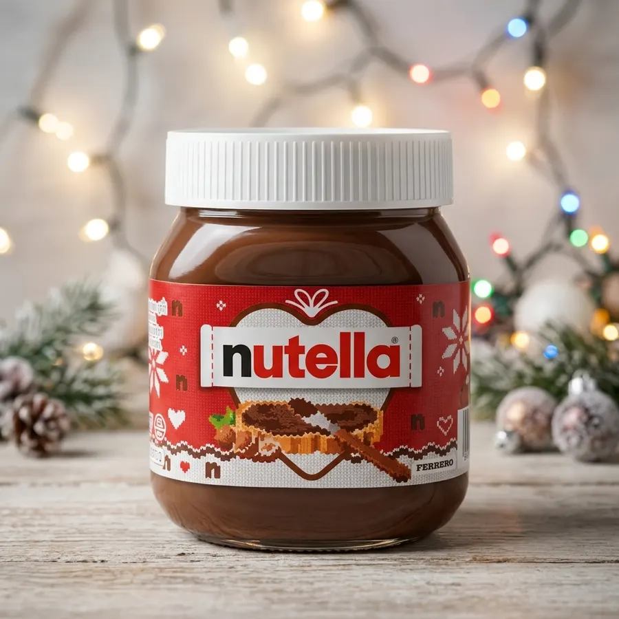 Sklenice lískooříškové pomazánky Nutella 350 gramů