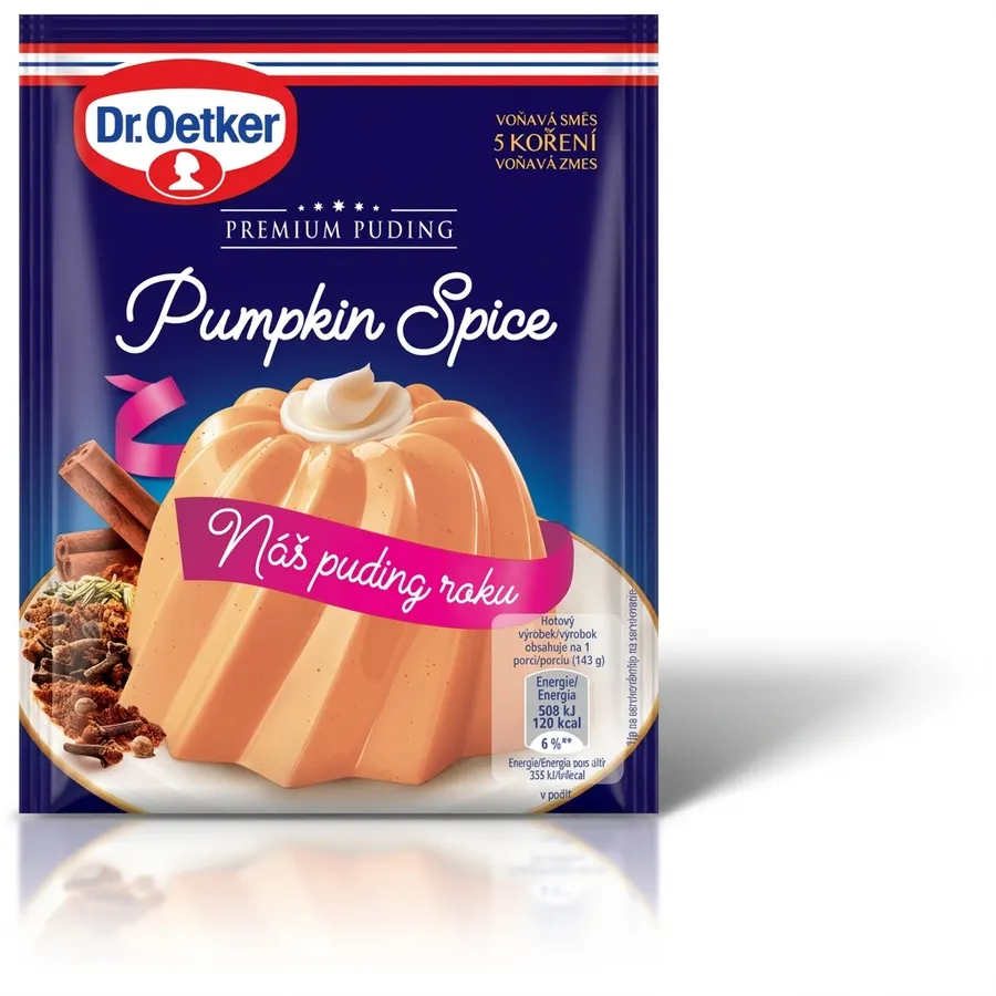 Sáček pudingu Pumpkin Spice Dr. Oetker 40 g