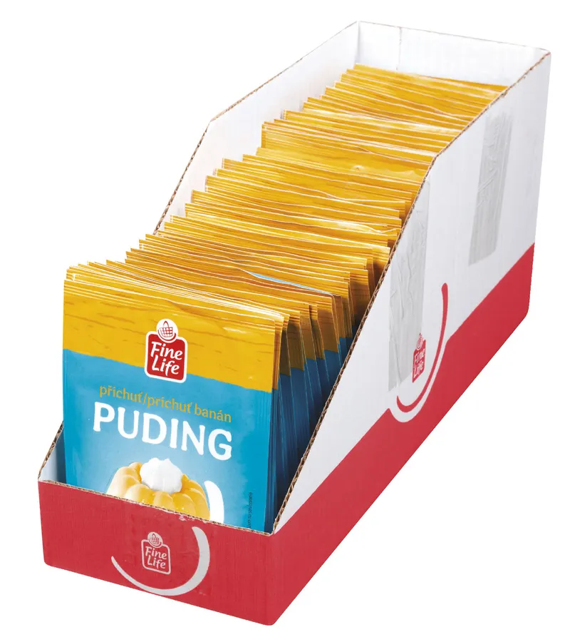 Sáček s banánovým pudingem Fine Life 37 g