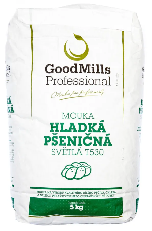Pytel hladké pšeničné mouky GOODMILLS PROFESSIONAL 5 kg