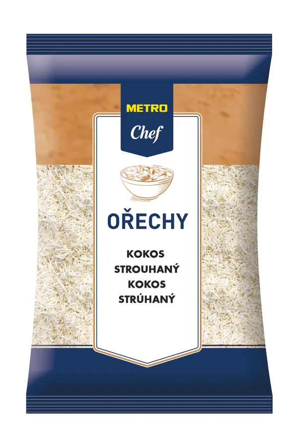Sáček se strouhaným sušeným kokosem METRO CHEF 200 g