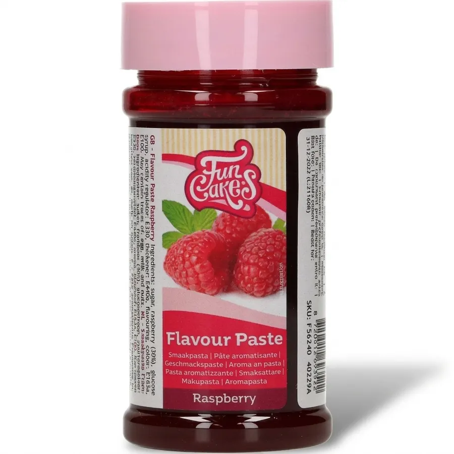 Ochucovací pasta FunCakes s příchutí maliny 120 g