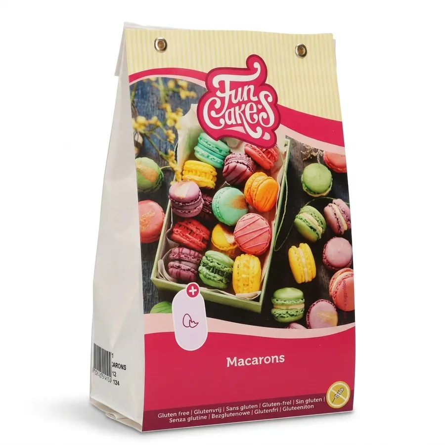 Balení bezlepkové směsi na makronky FunCakes 300 g