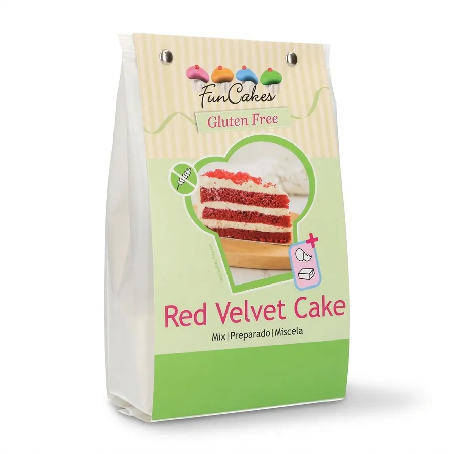Bezlepková směs na red velvet FunCakes 400 g balení