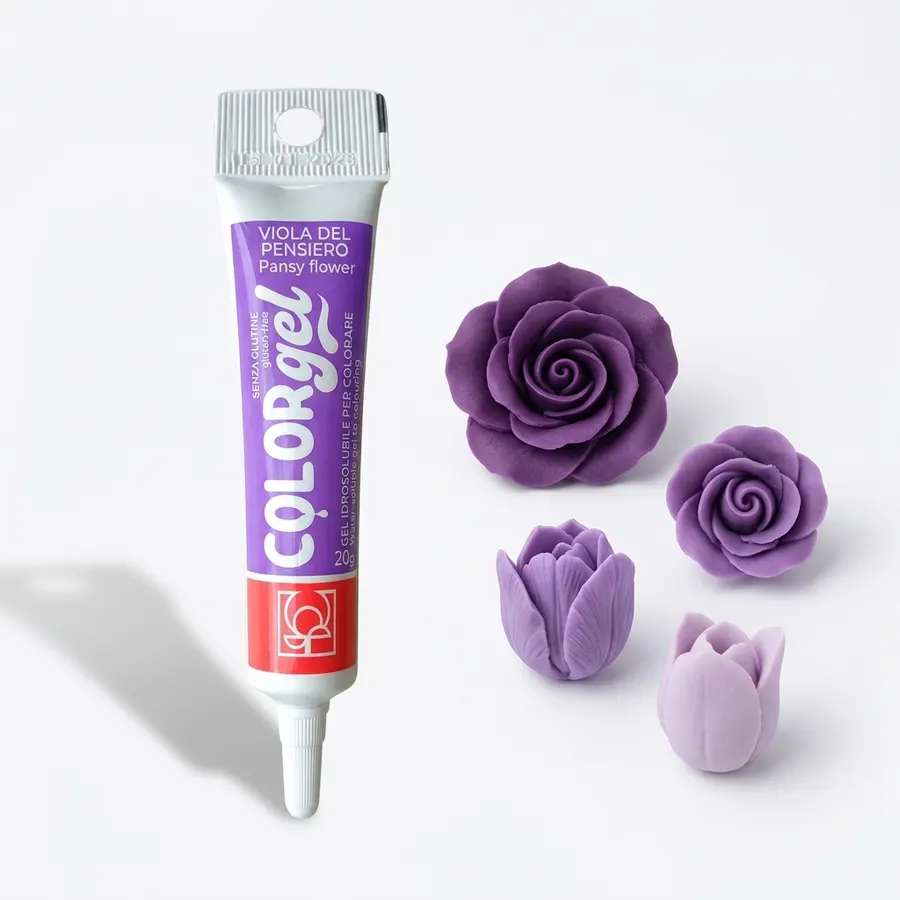Fialová gelová barva Modecor Viola Del Pensiero tuba